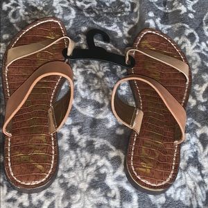 Brown sandals